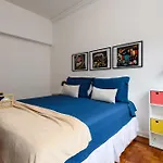 Omar do Rio: Amplo 3 Qtos a 300m da Praia de Copacabana e 500m do Metrô Cantagalo, c/ Biblioteca, Workstation, Internet 500mbps, Máquina Lava&Seca - LM 76/601